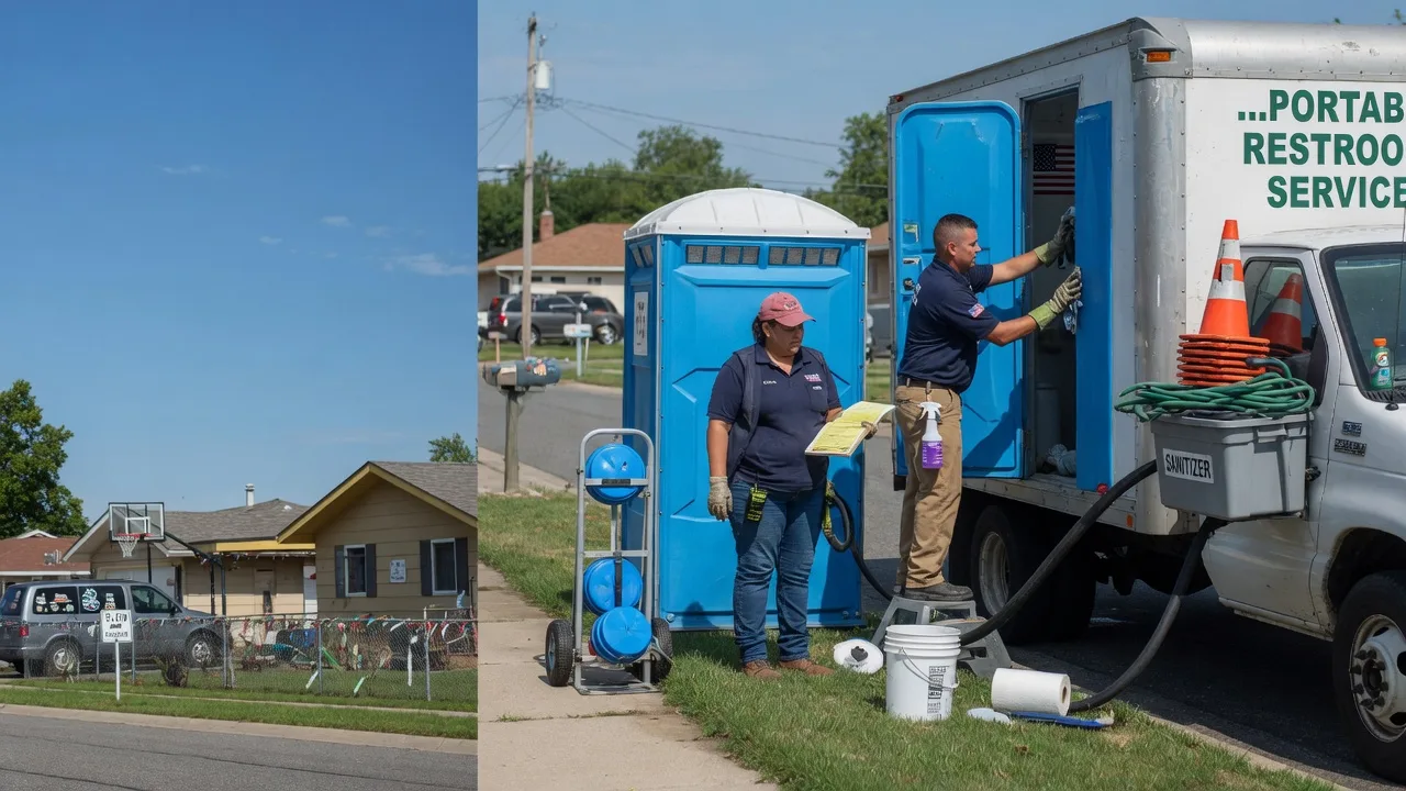 Portable Toilet Rental in Morning Sun, IA near me